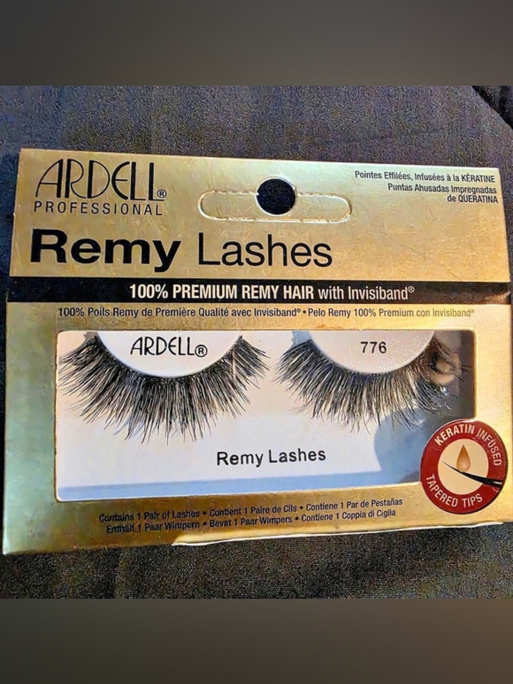 Ardell Professional Remy Lashes 776 Style 776 Black